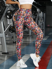 Hip Lifting Sports Leggings High Elastic Yoga Running Pants