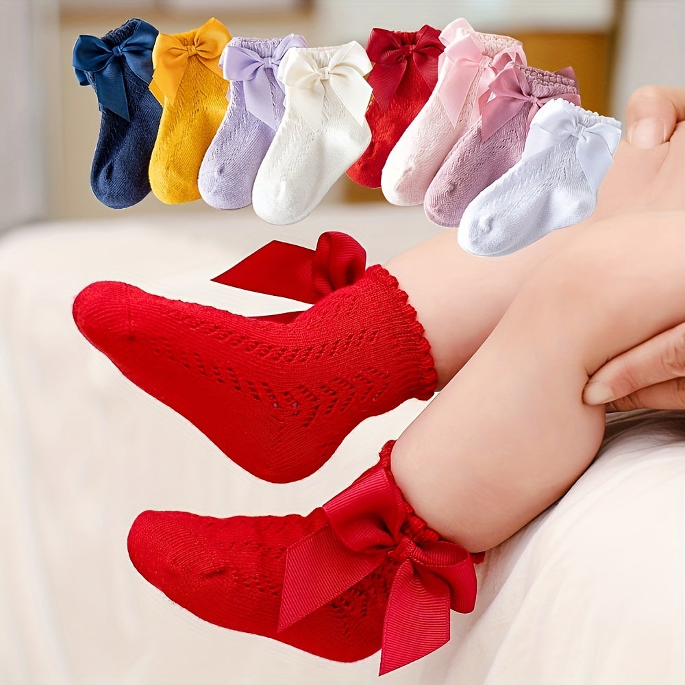 Toddler Girls Socks Bow Princess Socks