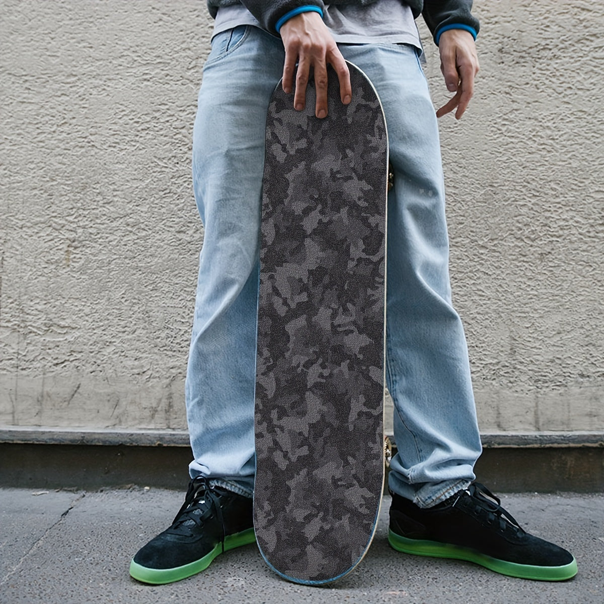 Gradient Skateboard Skidproof Sandpaper Sticker Waterproof Friction Creative