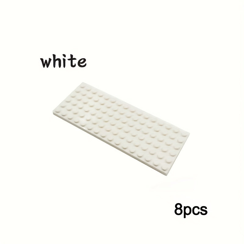 8pcs 3027 Plate x 16 Brick Set Building Blocks Educational DIY Construction Kit