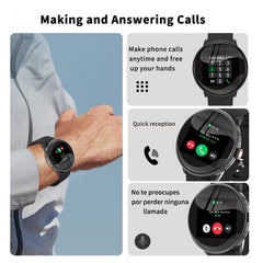 Sports Smart Watch with Call Answering Exercise Tracker