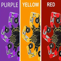 Transformable Fidget Spinner Toy for Kids - Glow in the Dark