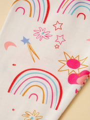 Adorable Rainbow Leggings for Your Little Princess