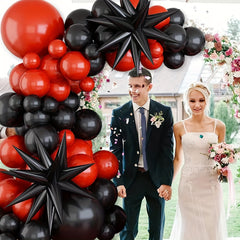 74pcs Red Balloon Arch Kit Birthday Party Balloons 10 18 Inch Red Party Balloons