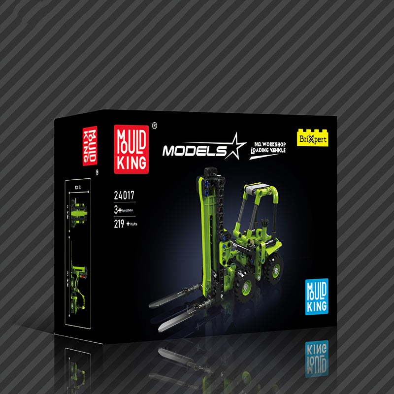 24017 Workshop Load Car Building Blocks Toys Gift