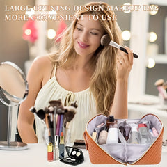 Large Capacity Women's Makeup Bag Toiletry Portable Storage Bag