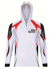 Men's Outdoor Fishing Hooded Anti UV Sun Protection Jersey