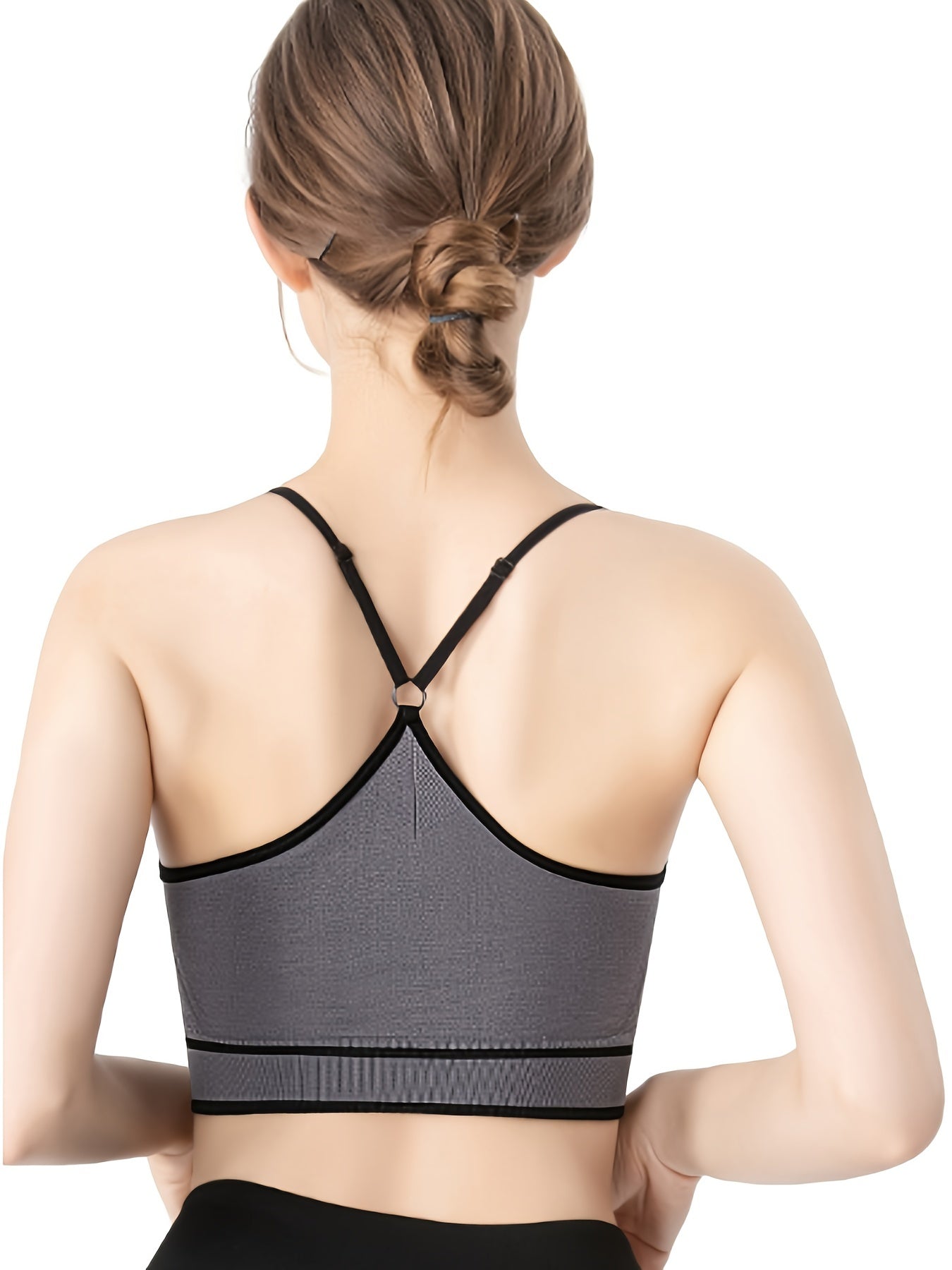 Seamless Solid Wireless Bra Comfy & Breathable Intimates Bra