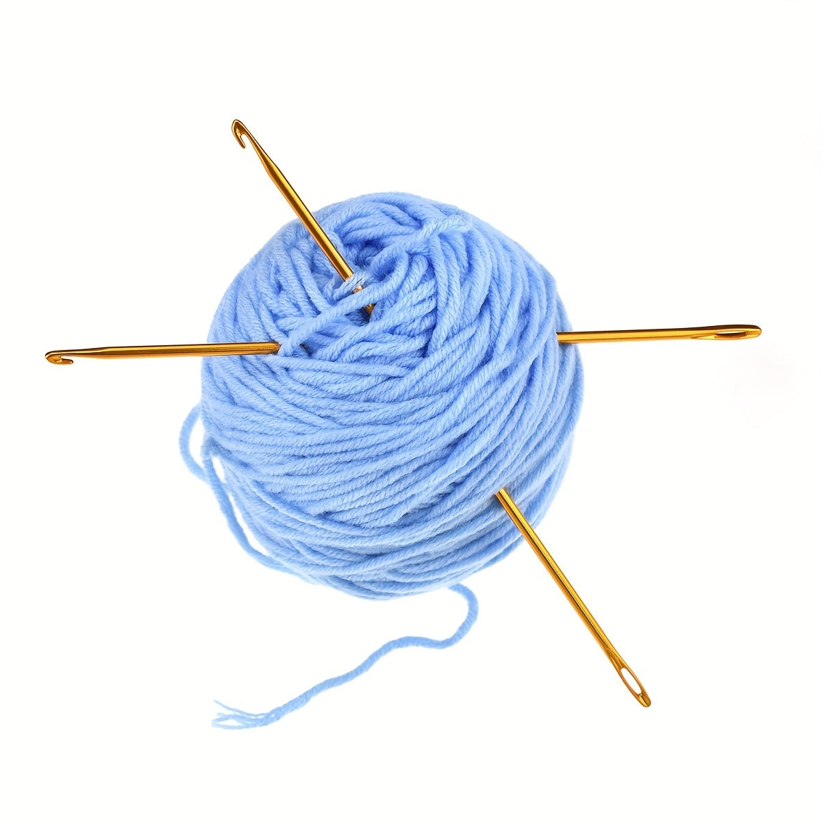 3pcs Aluminum Tunisian Crochet Needles DIY Knitting Tool