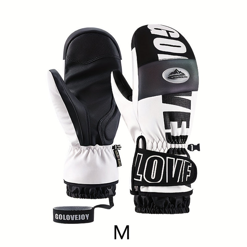 Unisex Winter Skiing Gloves Windproof Touch Screen Warm Cold Proof