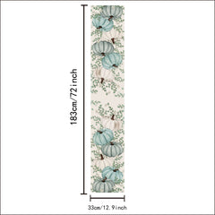 Pumpkin Pattern Halloween Table Runner Polyester Table Cover