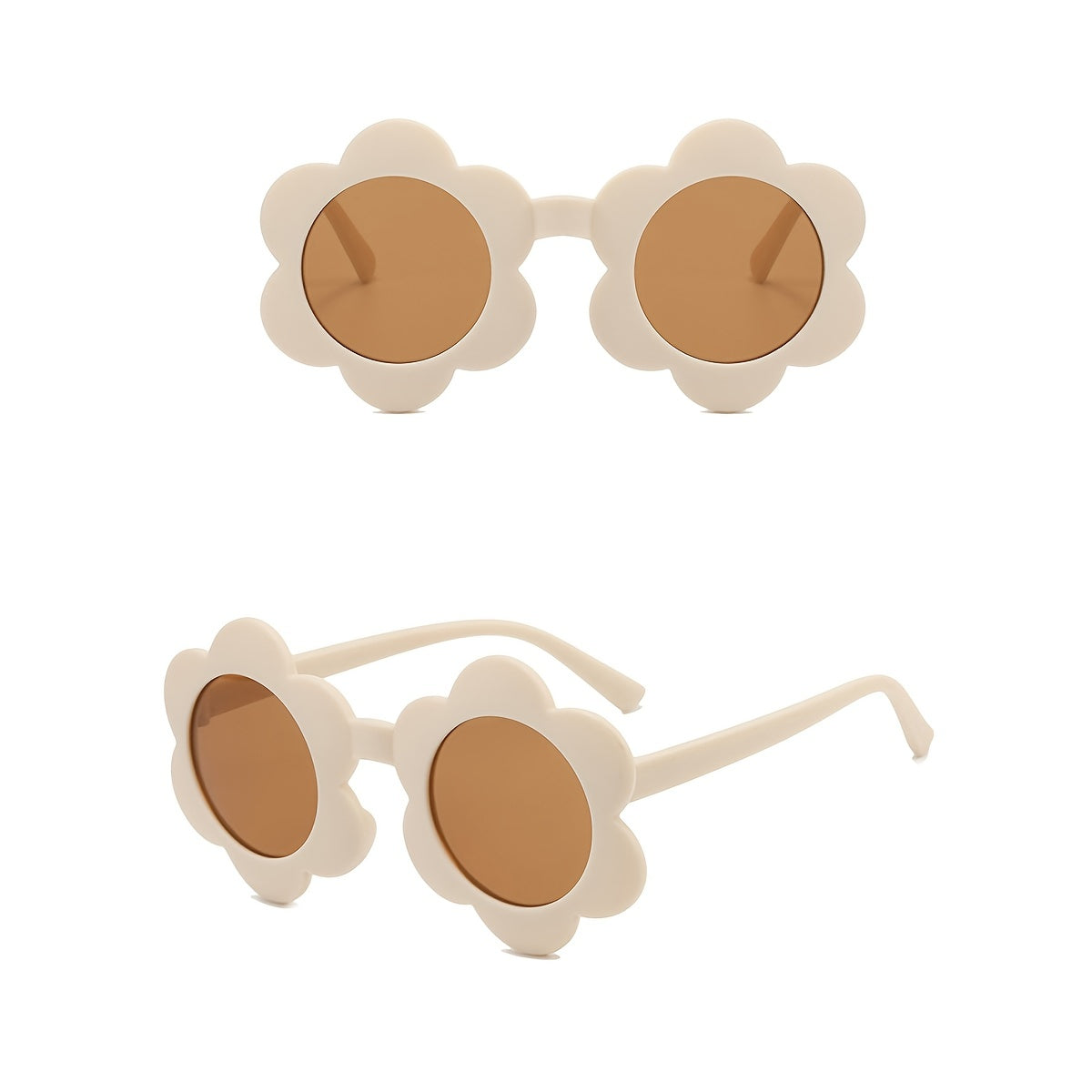 Kids Colorful Flower Frame Sunglasses for Girls Party
