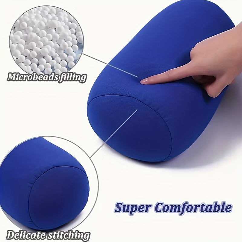 Soft Microbead Tube Pillow Neck Leg Arm Waist Support Cervical Pillow