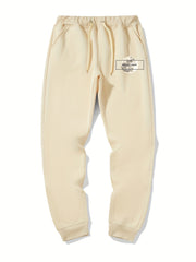 Moon Pattern Casual Stretch Joggers Men s Sweatpants