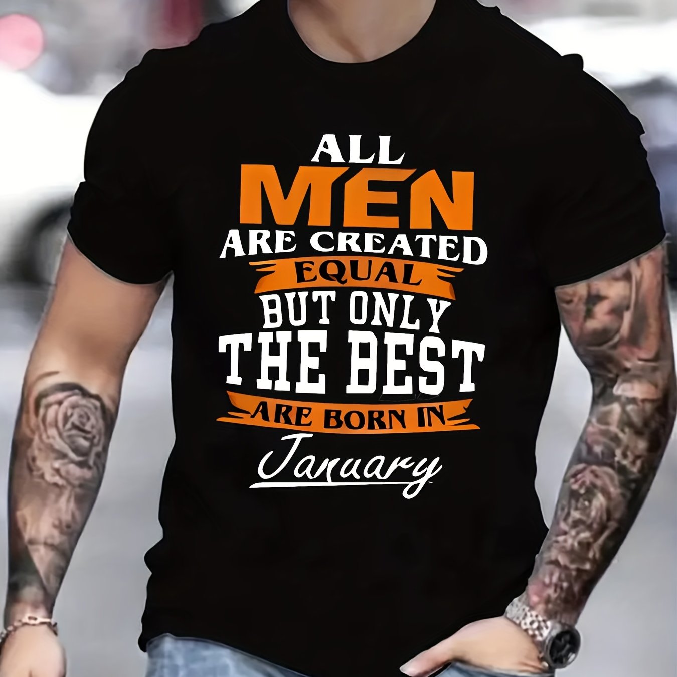 Men's Casual Stretch Tee for Outdoor Summer Wear