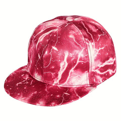 Lightning Pattern Snapback Cap Sun Protection Hip hop Cap