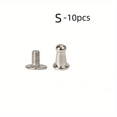 10pcs DIY Rivet Monk Head Round Head Pacifier Nail Box Bag Shoes Accessories