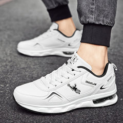 Men's Air Cushioned Running Shoes Lightweight Non-slip Sneakers for Gym Tennis
