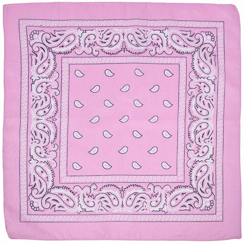 Print Multifunctional Square Handkerchief Hip hop Outdoor Sports Towel