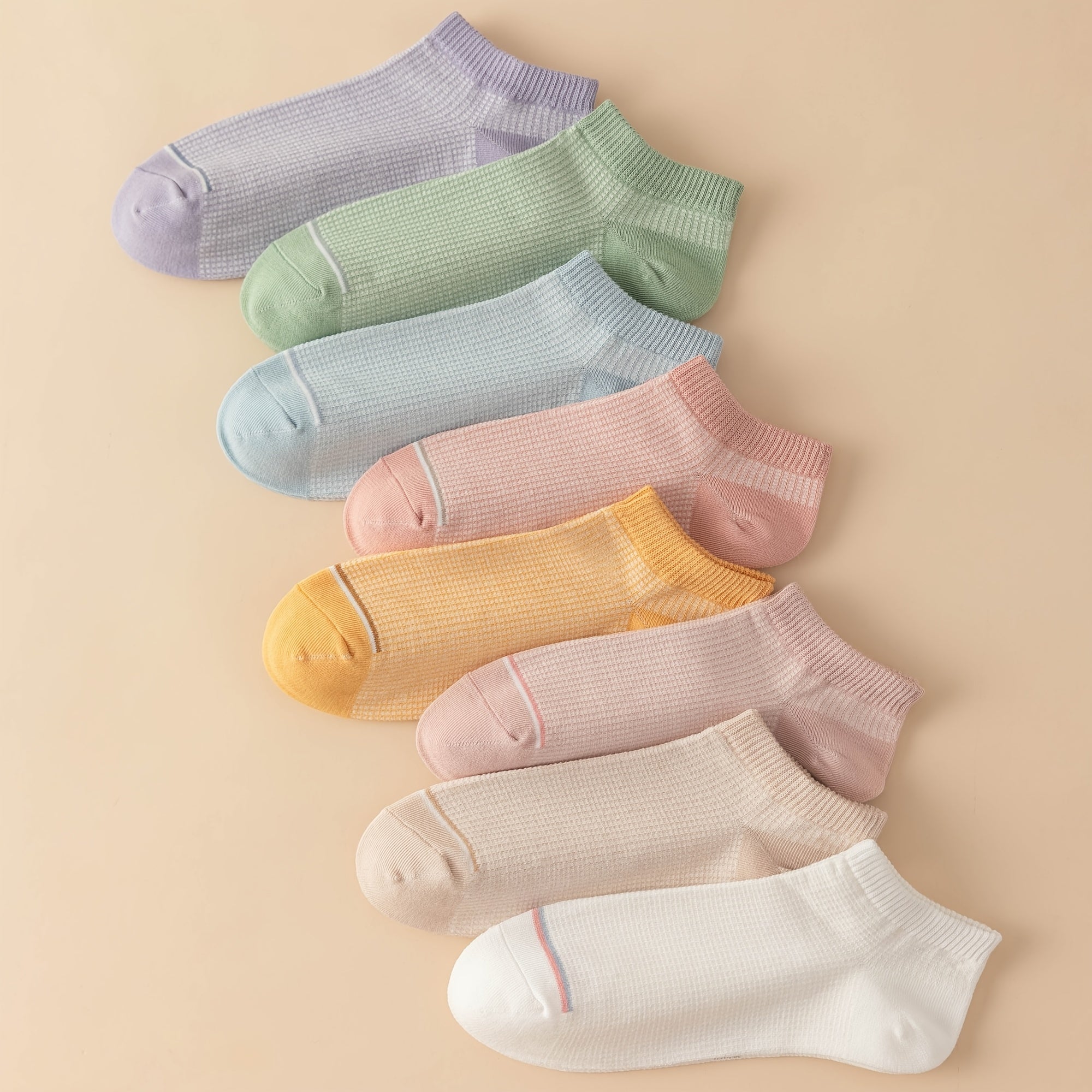 Soft Lightweight All Match Ankle Socks Women's Stockings