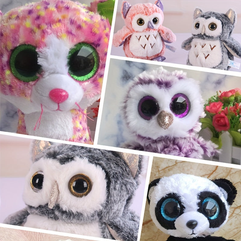 30mm Glitter Safety Eyes Plastic with Washers for Stuffed Animal Crochet Doll