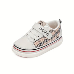 TARANIS Plaid Print Skate Shoes for Infants
