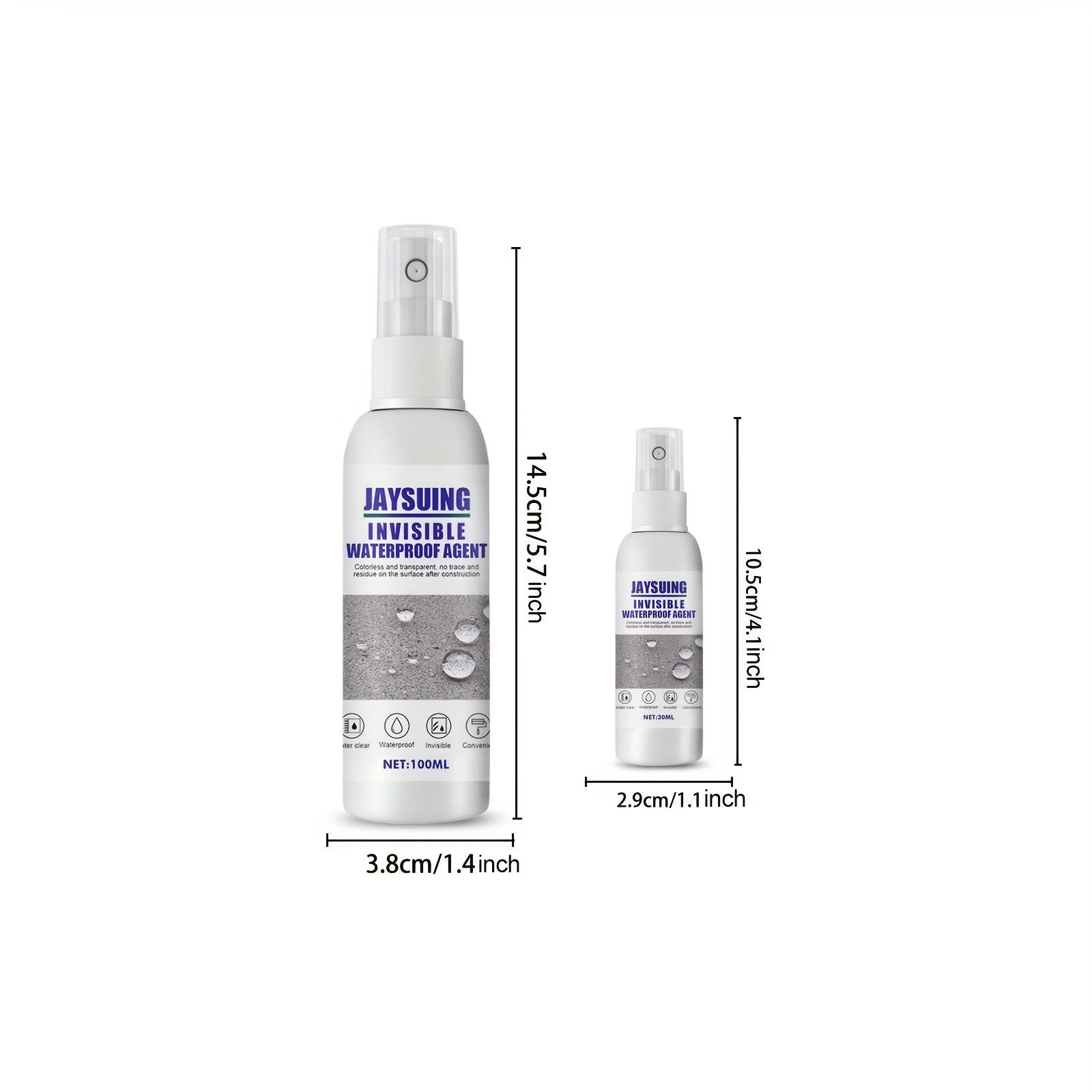 Waterproof Agent Bathroom Infiltration Nano Spray Adhesive - Transparent
