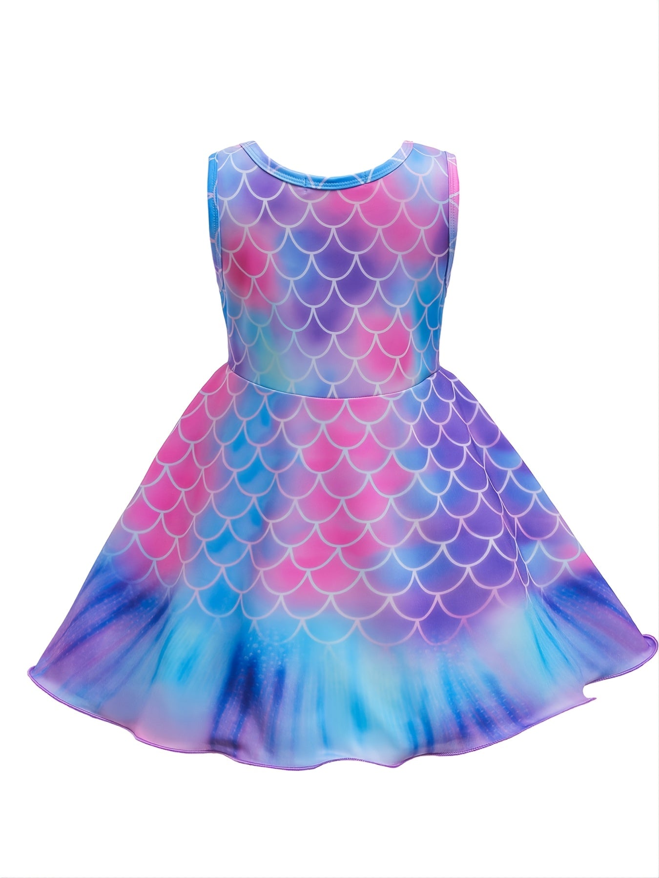 Kids Mermaid Princess Dress