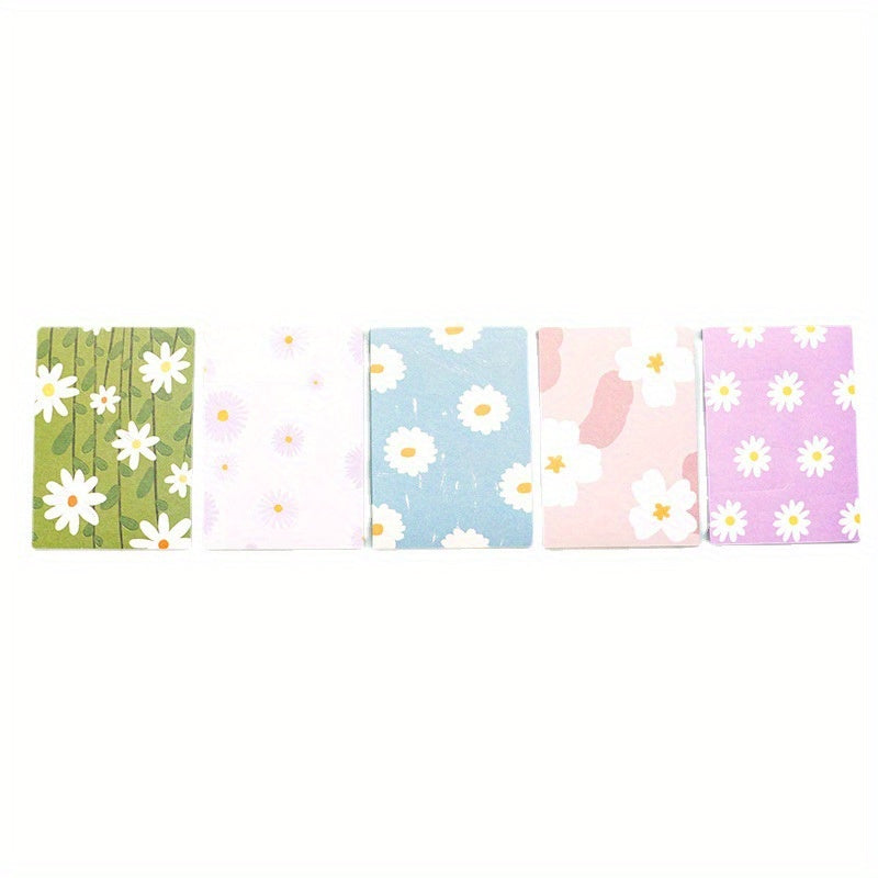 5pcs Mini Creative Notepads 30 Pages Each - 150 Pages in 5 Styles