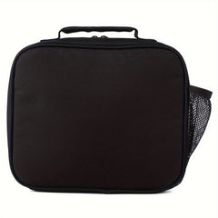 Video Game Pattern Lunch Bag Insulated Mini Cooler Bag