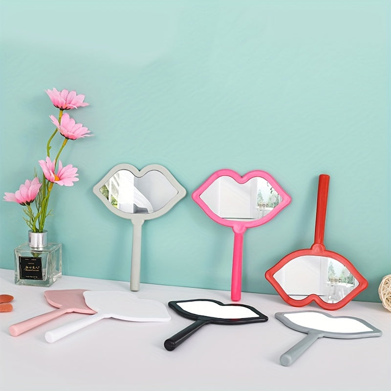 Handheld Mirror Travel Makeup Mirror Mini Cosmetic Touch up Mirror Decorative