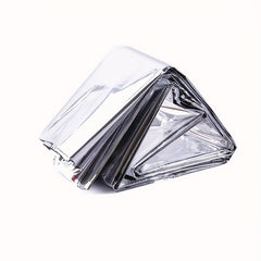 Outdoor Portable Emergency Insulation Blanket 210 Double sided Silvery