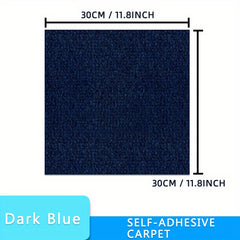 20pcs Adhesive Carpet Mats Non Slip Washable Easy Installation