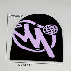 Letter Jacquard Hat Casual Street Hat For Men Women