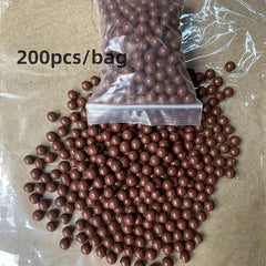 100-300pcs bag Practice Ammo Hard Mud Ball 8-9mm Clay Beads