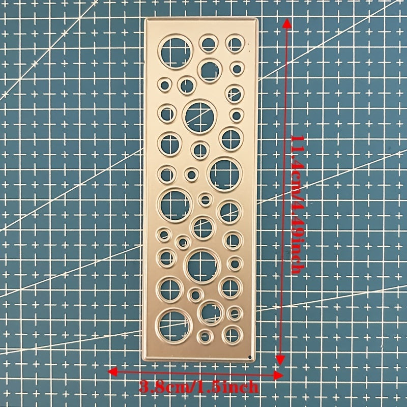 1 Pc Dots Pattern Metal Die Cuts For Card Making DIY Scrapbooking Crafts