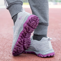 Women's Lightweight Slip On Walking Shoes Breathable Mesh Casual Sneakers