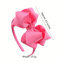 Baby Girls Bowknot Hair Hoop Headwear Princess Hair Accessories