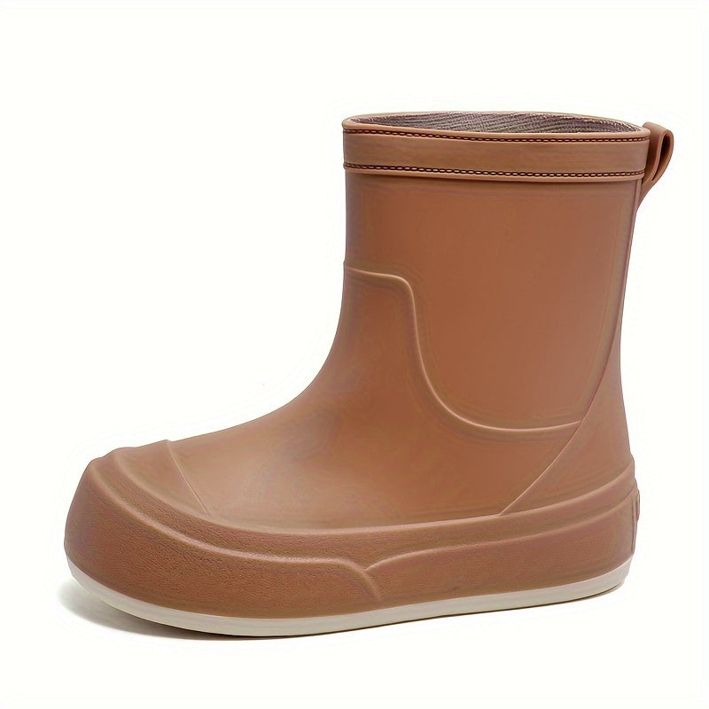 Women's Waterproof Rain Boots Medium Tube Comfortable Outdoor Work Boot
