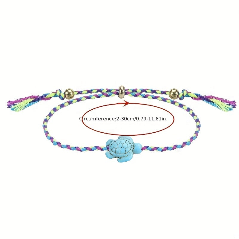 Waterproof Turtle Bracelet & Anklet for Beach Surfing