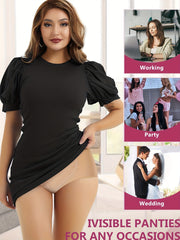 Zipper Shaping Panties Tummy Control Butt Lifting Underwear