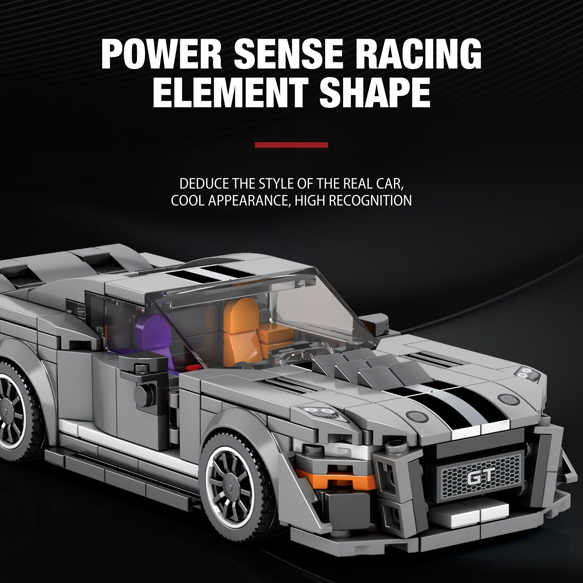 Reobrix Sports Car Model Collection Building Block Toy For Kids