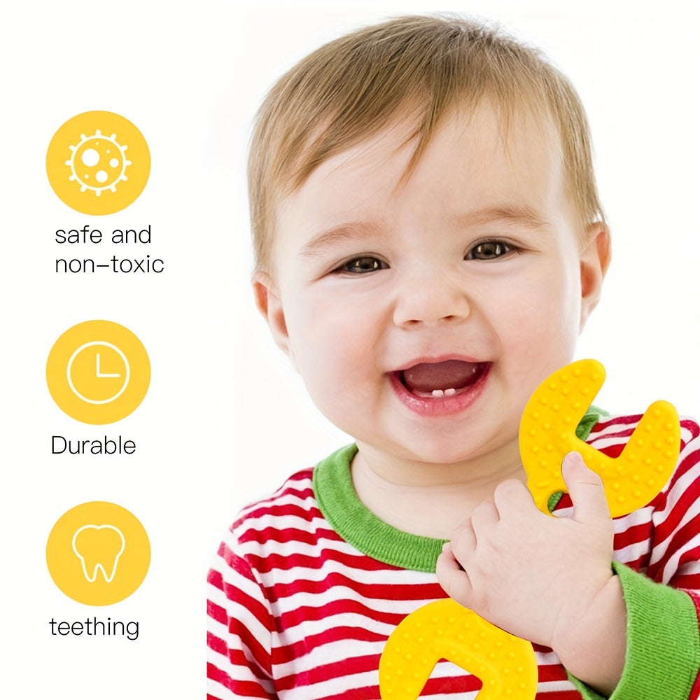 Baby Teething Toys Freezer BPA Silicone Molar Teether Chew Toys