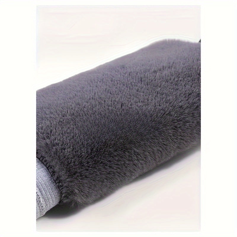 Winter Knee Pads Rabbit Fur Sports Leg Warmers