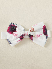 Floral Bunny Dress Set with Headband