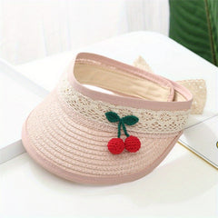 Kids Straw Sun Hat Summer Protection Cap