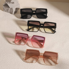 Women Unisex Catwalk Polarized Sunglasses Vintage Hexagonal Lens