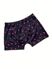 Comfy Lounge Shorts with Elastic Waistband for Women