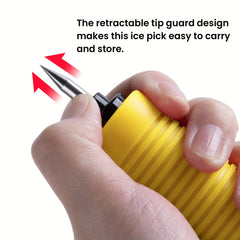 Retractable Ice Pick for Ice Fishing Safety - Winter Fishing Accessories