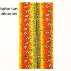 Men's Orange Neck Gaiter for Sports